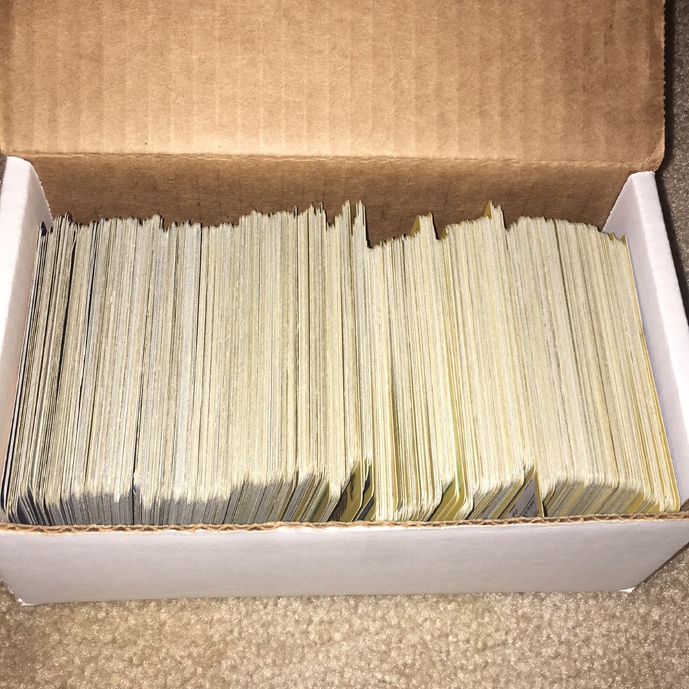 About 400 pokemon cards